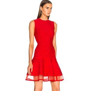 Alexander Mcqueen knit mini dress